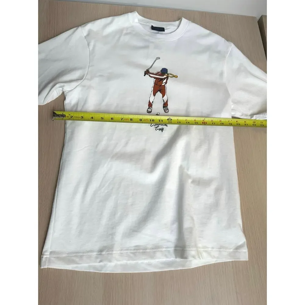 Jordan x Eastside Golf T-Shirt White Cotton - Size S - NEW